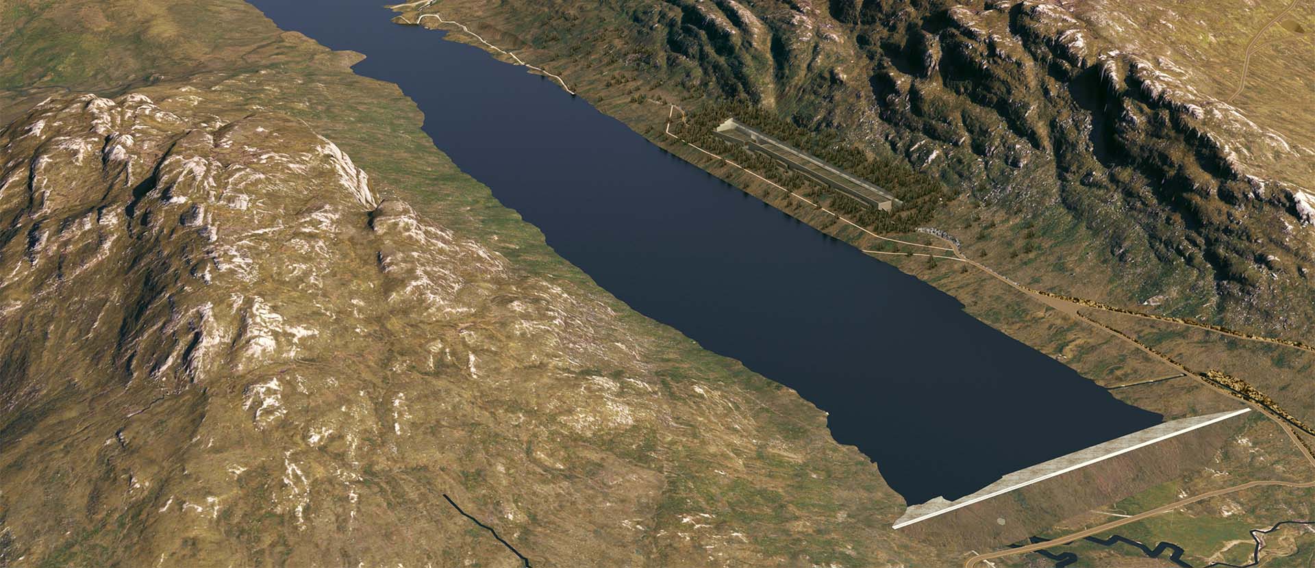 Earba dam still